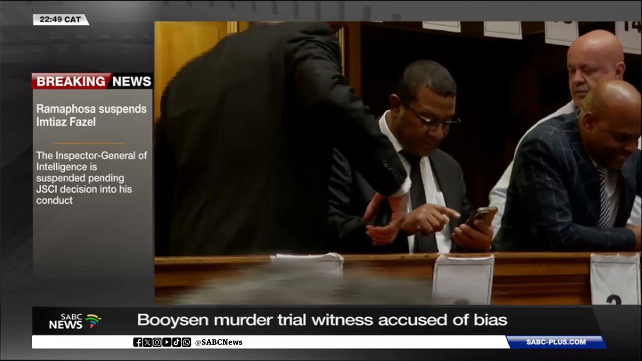 Booysen murder trial witness accused of bias