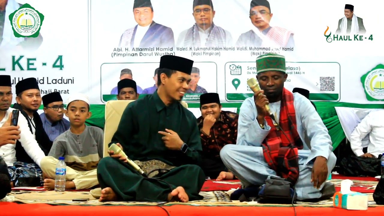 Duet Haflah Qori Internasional eidi Shaban dan Syamsuri firdaus di Dayah darul wustha