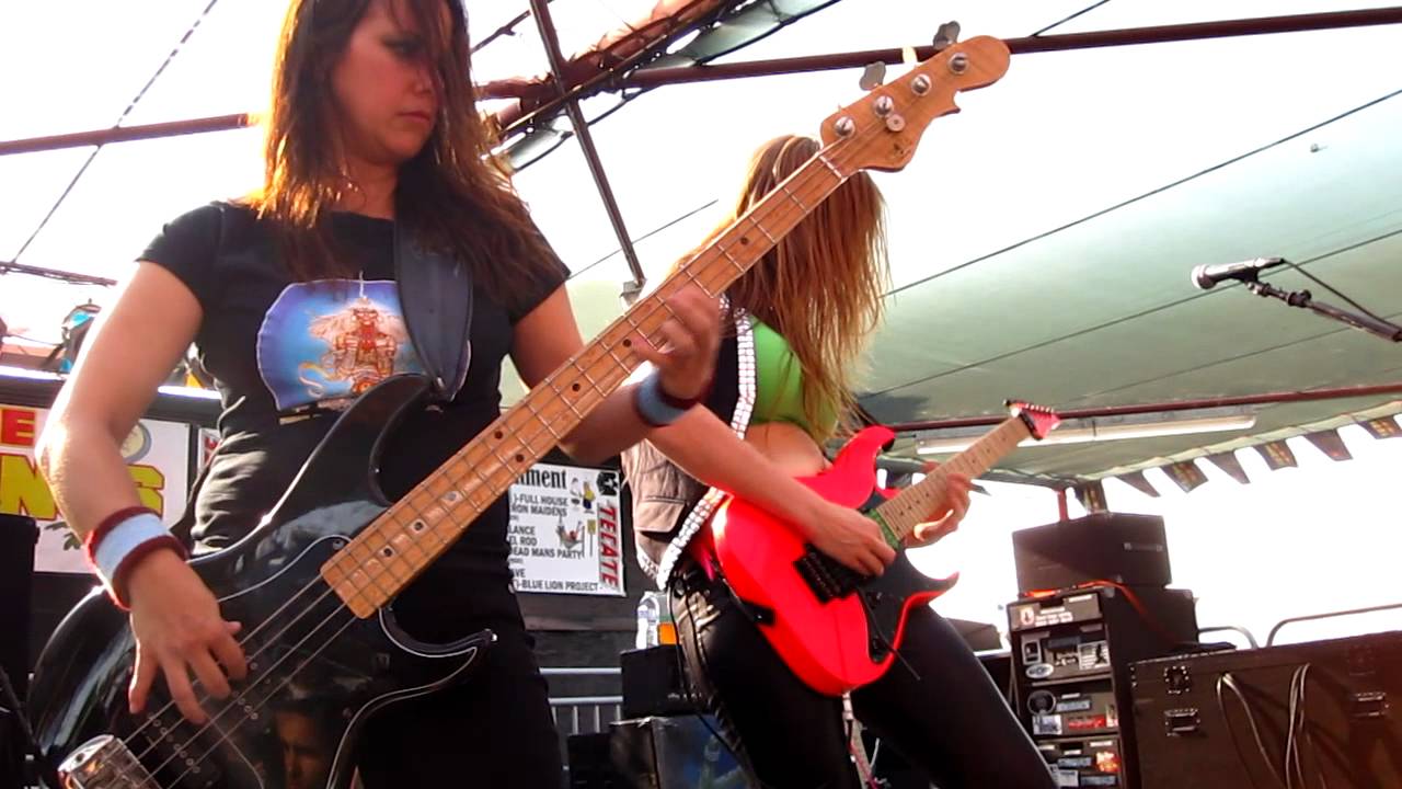 The Iron Maidens - Back In The Village (LIVE @ Santa Fe Springs Swap Meet 9-17-11)