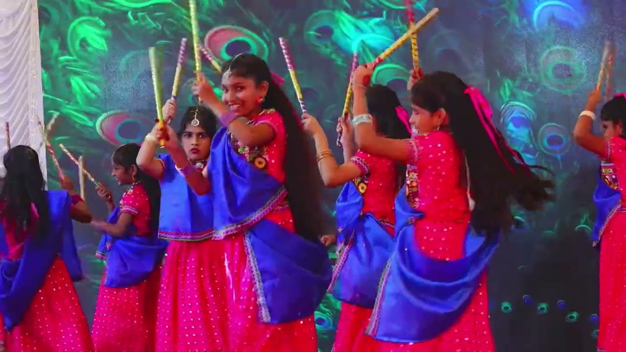 Garba Dance Performance | Annual Day 2025–26 (AROHA) | Anikethan Public School