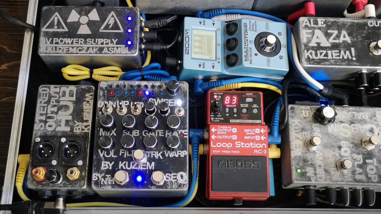 Into The Unknown Parasit Studio synth + Baby8 sequencer + tremolo Hummingbird