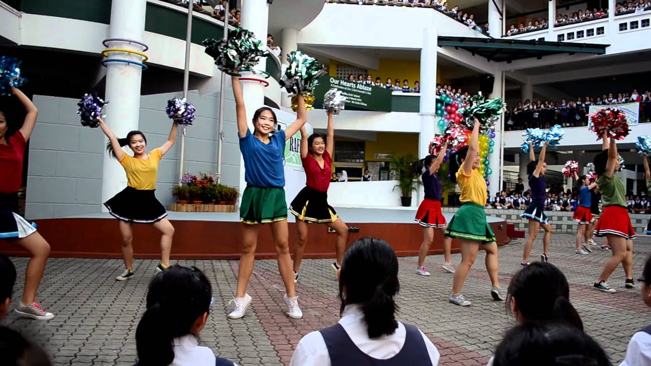 RGS Founder's Day 2012 cheerleading