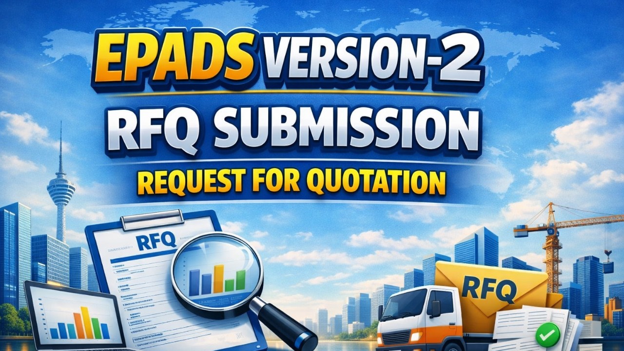 How to Submit RFQ Bid on Epads V2
