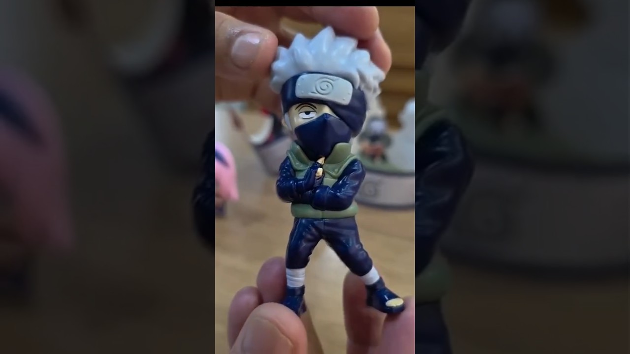Coleção Naruto Burger King | Chibi vs Mini Figures (Sakura, Naruto, Sasuke, Hinata, Kakashi e Gaara)
