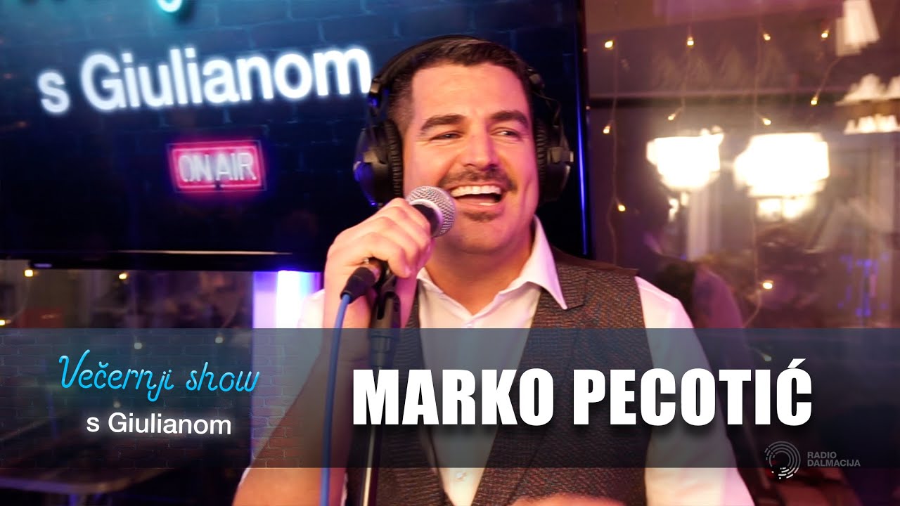 Marko Pecotić Peco - Dobra večer prijatelji [Večernji show s Giulianom]