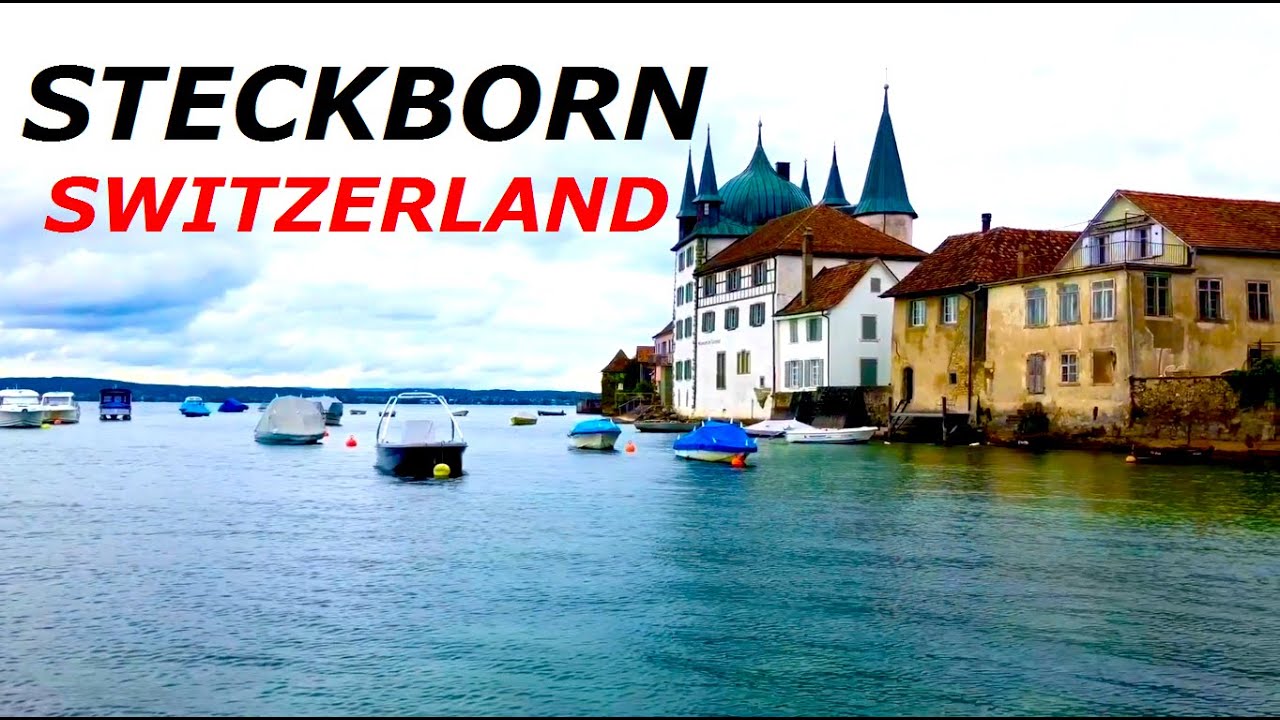 STECKBORN SWITZERLAND | Frauenfeld Thurgau | Walk through the city