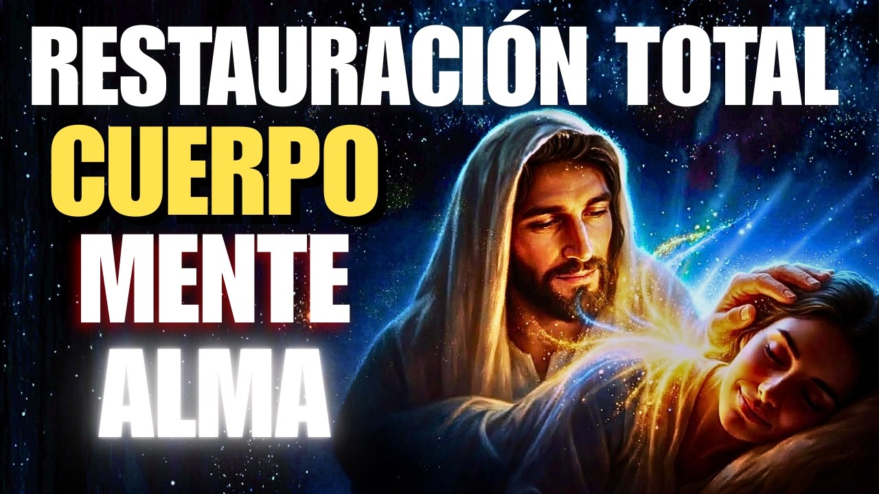 ORACIÓN DE SANACIÓN PROFUNDA: JESÚS restaura tu MENTE, CUERPO y ALMA hoy
