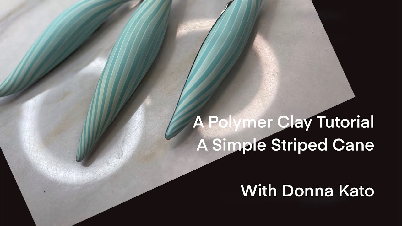 A Polymer Clay Tutorial: Another Simple Stripe Cane