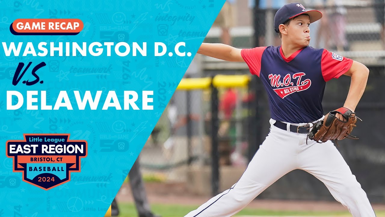 Game Highlights: Delaware vs Washington DC | Little League Baseball Mid-Atlantic Region Tournament
