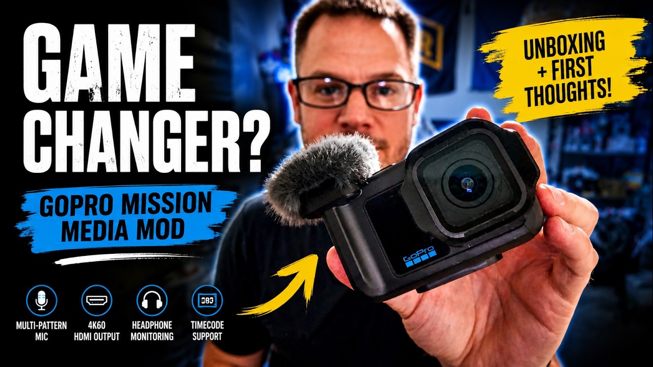 GoPro наконец сделали это&hellip; Обзор и распаковка Media Mod серии Mission
