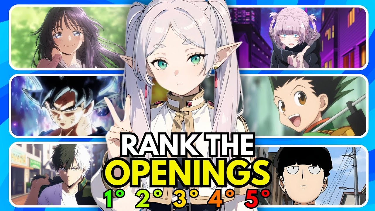 RANK THE ANIME OPENING WITHOUT KNOWING THE NEXT ONE!🔥