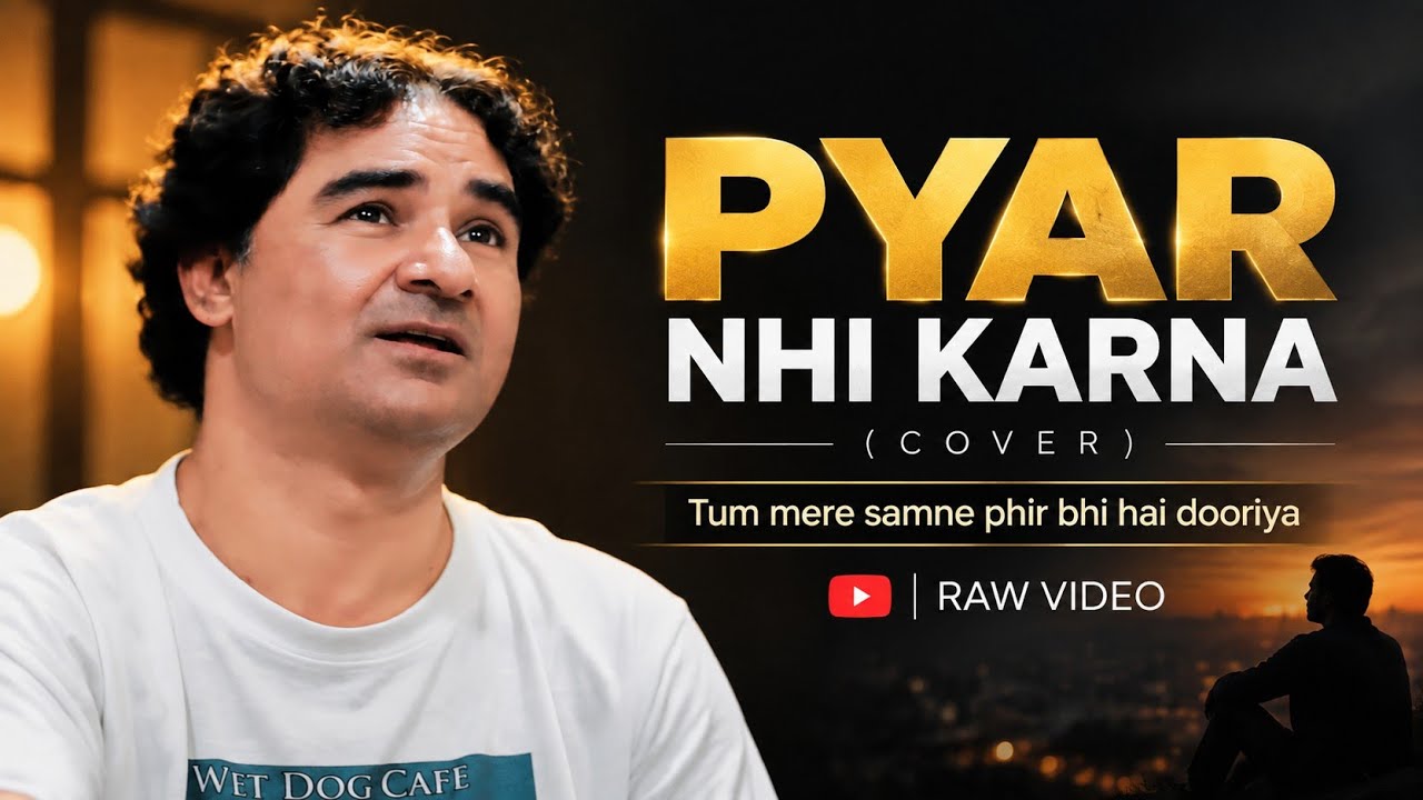 Pyar Nahi Karna | Cover by Asad Mubarak Ali Khan | Raw Video