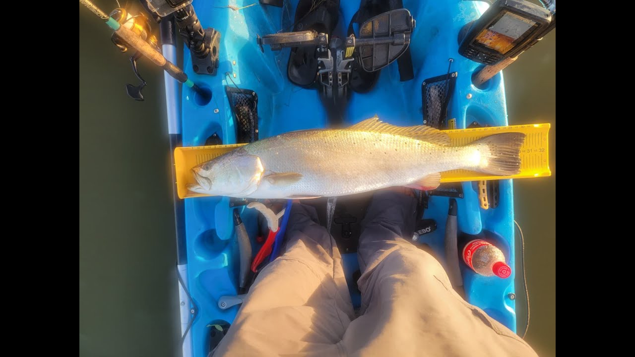 Kayak Fishing for TROPHY Trout in the Mosquito LAGOON