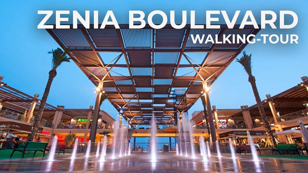 Walking-Tour La Zenia Boulevard aangeboden door Nederlandse / Belgische makelaar (Huis kopen Spanje)