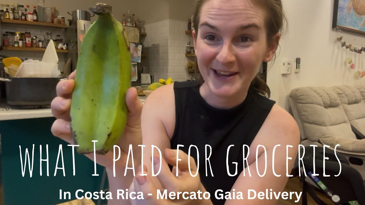 Сколько я заплатила за продукты в Коста-Рике - доставка Mercato Gaia 🍌 🥦 🍎