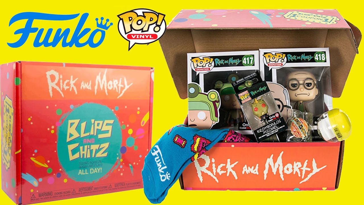 Rick and Morty Blitz and Chitz Funko Gift Box