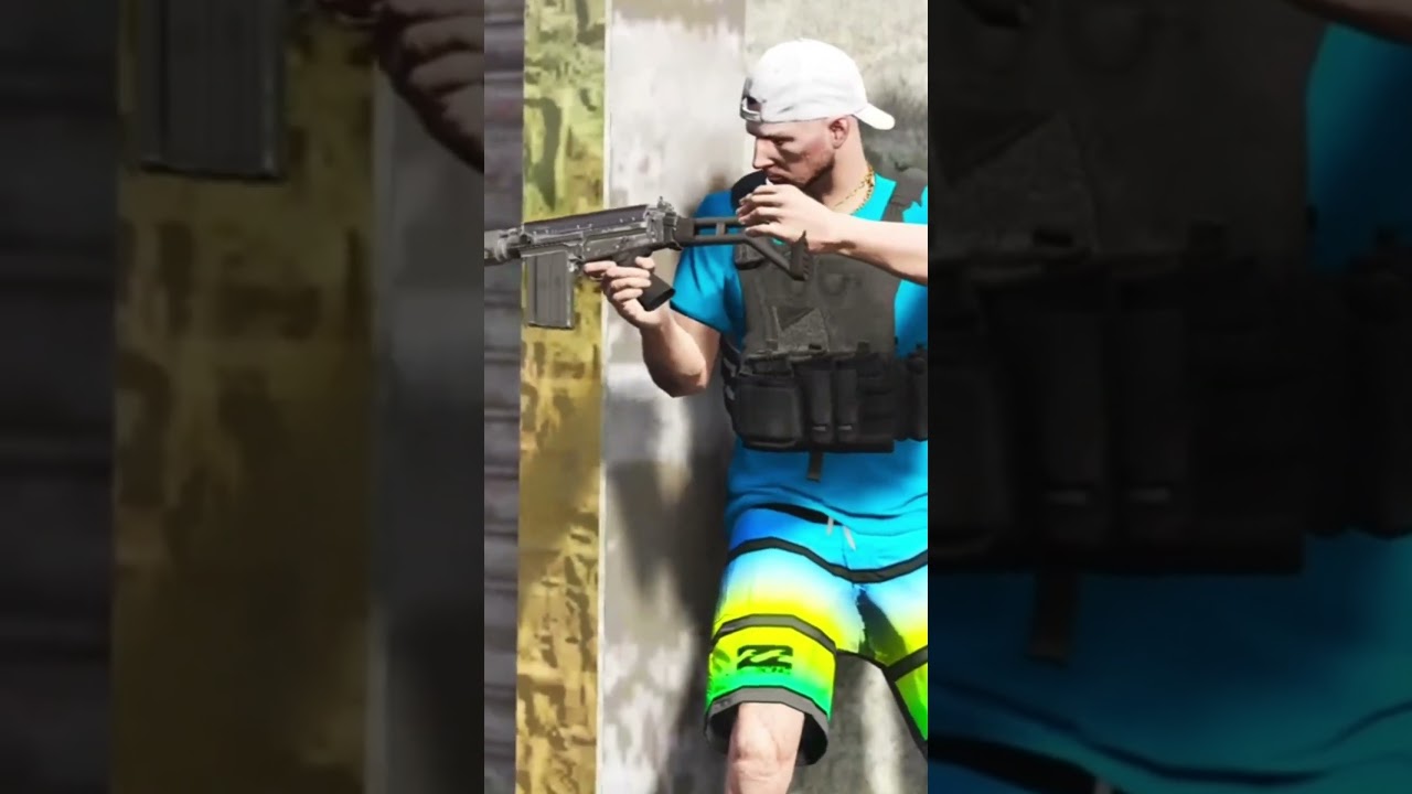 TROCA DE TIRO PESADO NA FAVELA VILA MIRANTE GTA V : VIDA DO CRIME