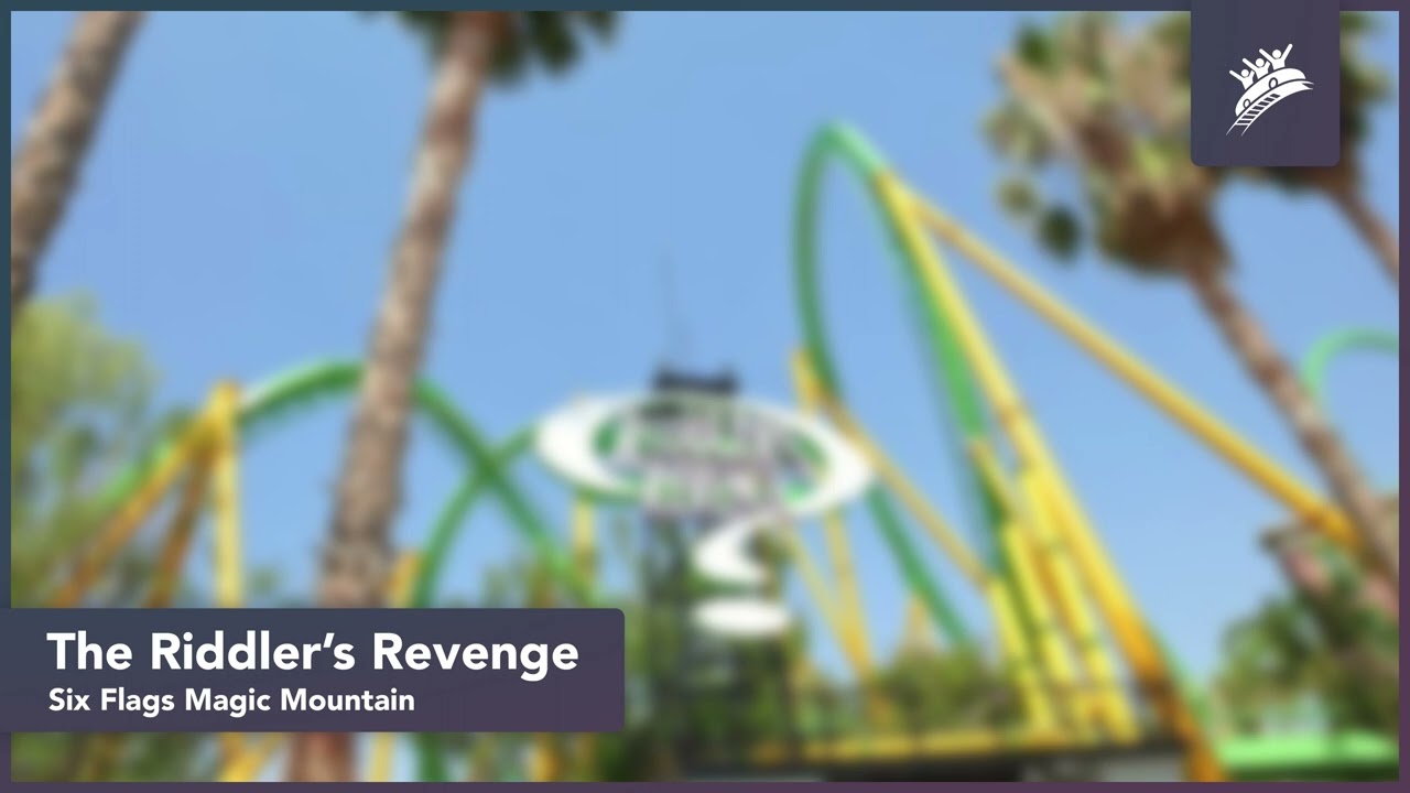 The Riddler's Revenge | Six Flags Magic Mountain | Theme Park Music