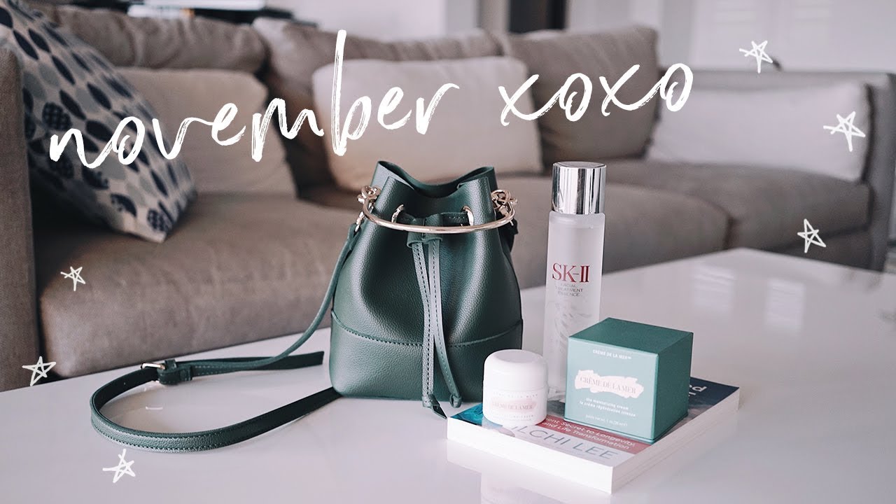 November Favorites 2017 | new bag, skincare, book!