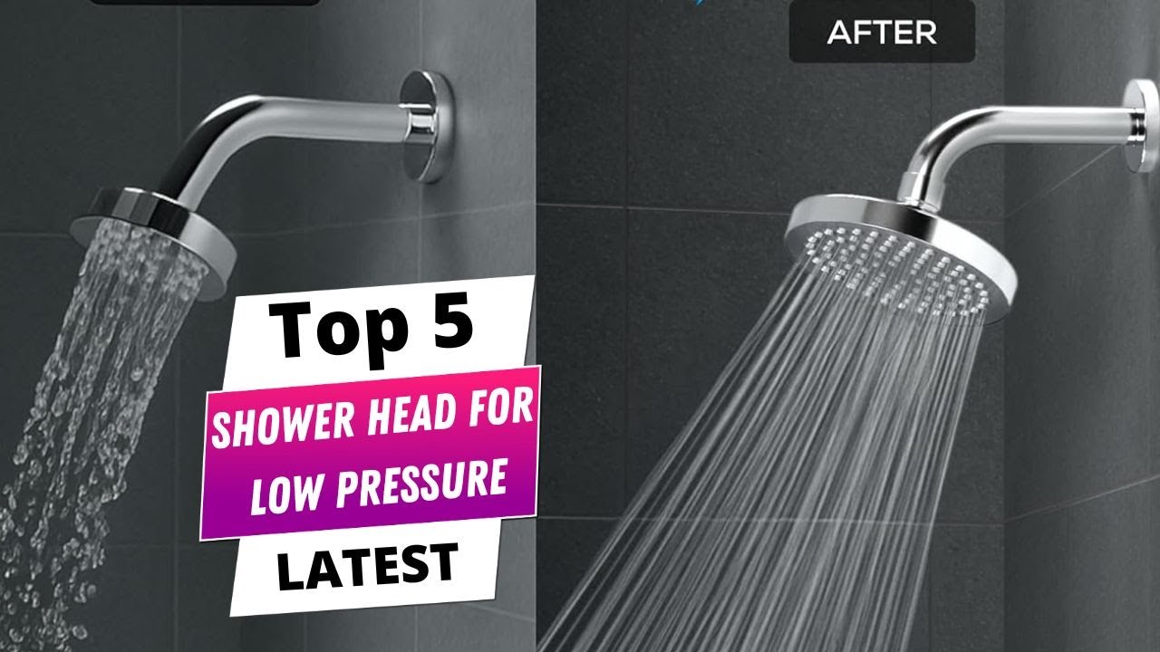 ✅ Best shower head for low pressure: Shower head for low pressure (Buying Guide)