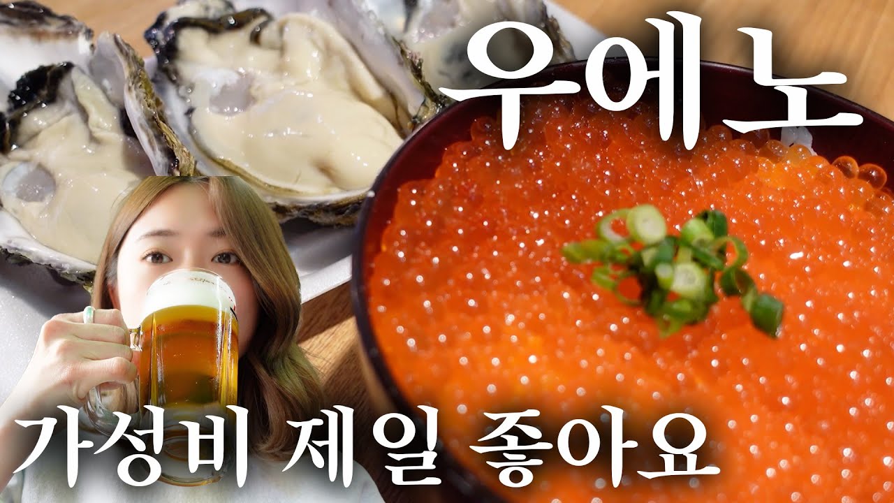 【도쿄 / 우에노】가성비 천국, 우에노를 만끽하기 위한 영상입니다＾＾