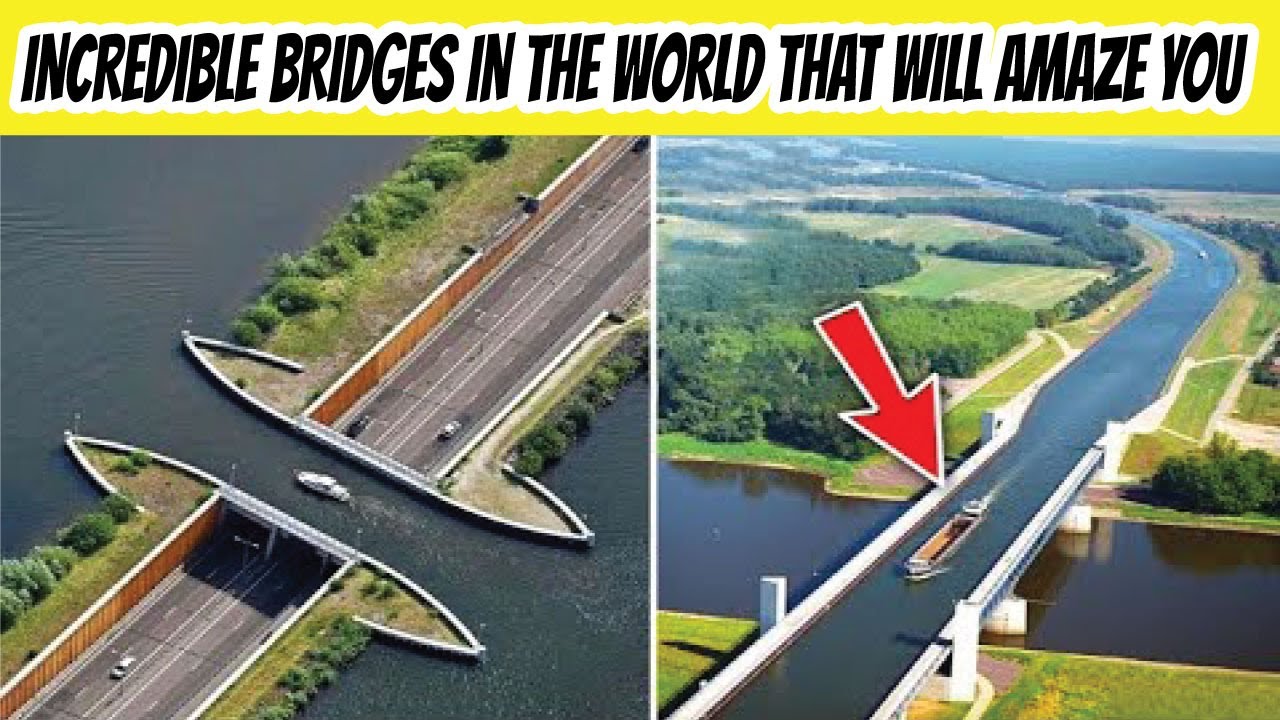 Top 10 Most Amazing Bridges In The World | Incredible Modern Bridge Construction Technology |GearKit