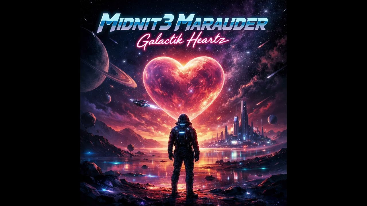 MIDNIT3 MARAUDER - GALACTIK HEARTZ ALBUM | (Official Music Video)
