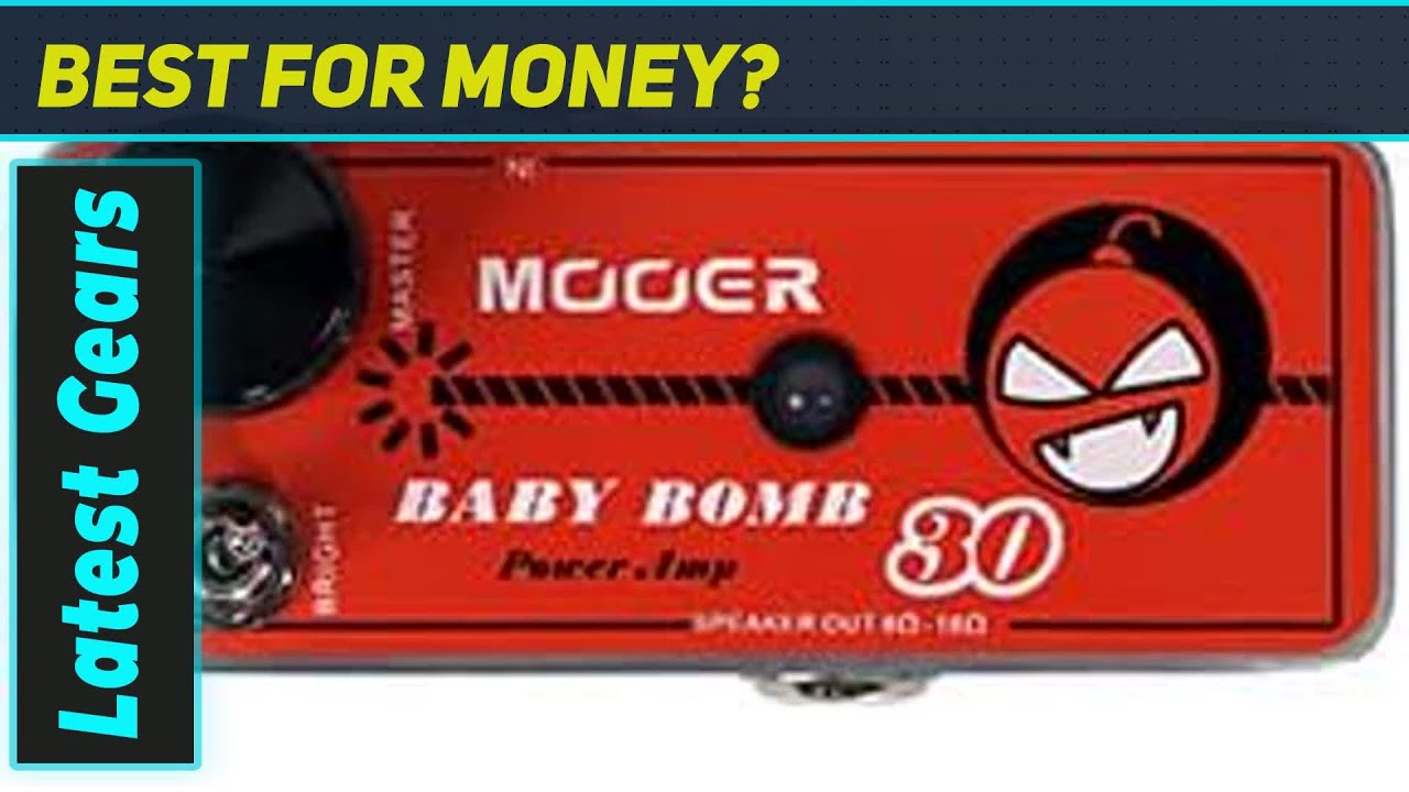 MOOER Baby Bomb 30: The Ultimate Tiny Power Amp?