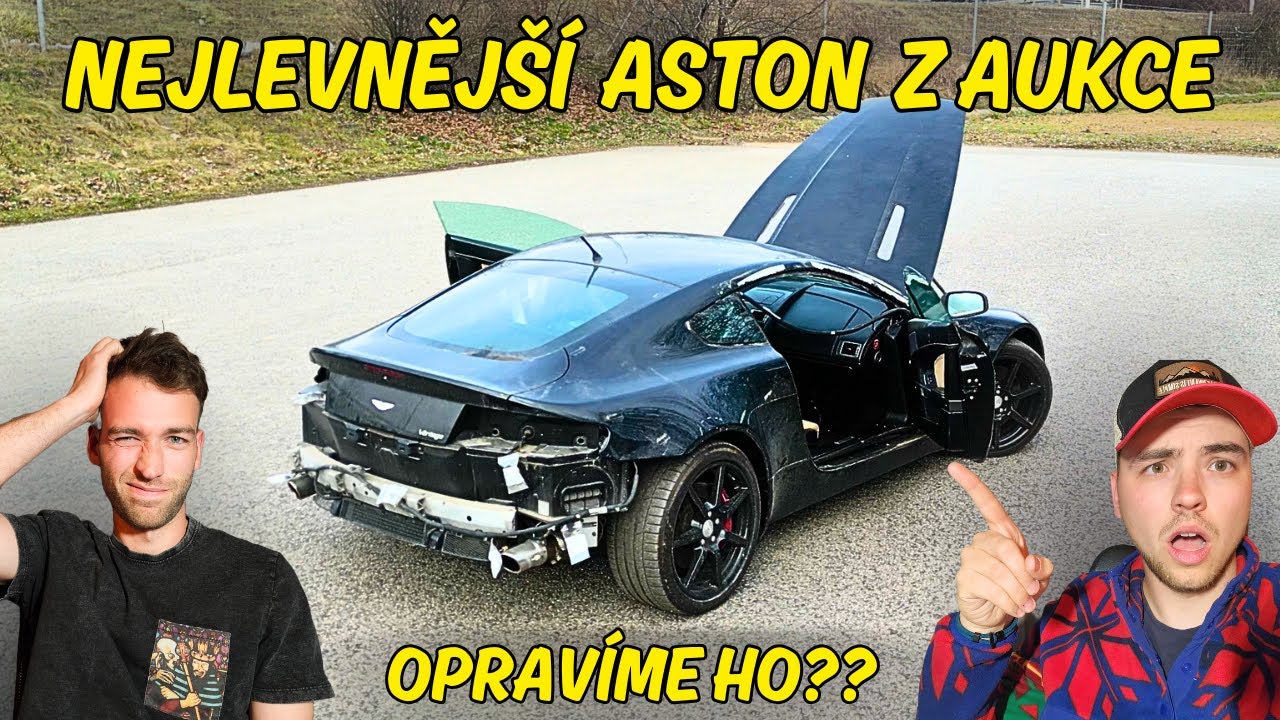 Koupili jsme NEJLEVNĚJŠÍ Aston Martin na trhu z Aukce!