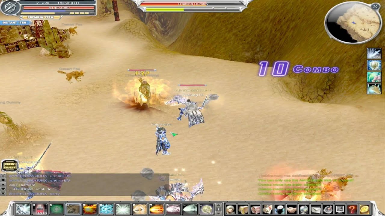 Cabal Magic Force Shielder PvP