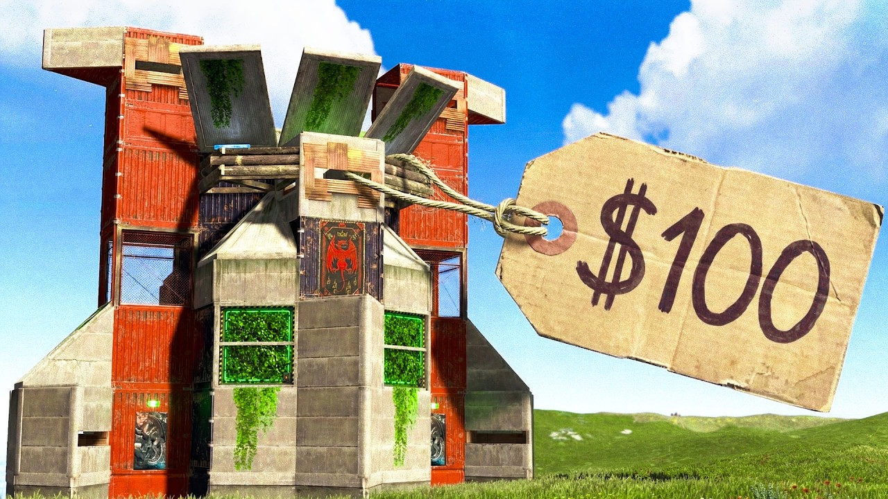 Made Them Pay Me $100 (they were tilted) - rust base design
