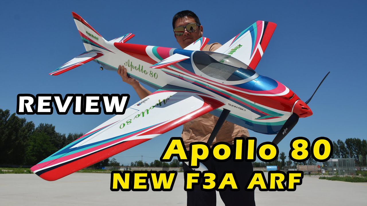 F3A Model Plane Review, Flightmodel Apollo 80 F3A, 飞翔模型新品阿波罗80级F3A航模测评