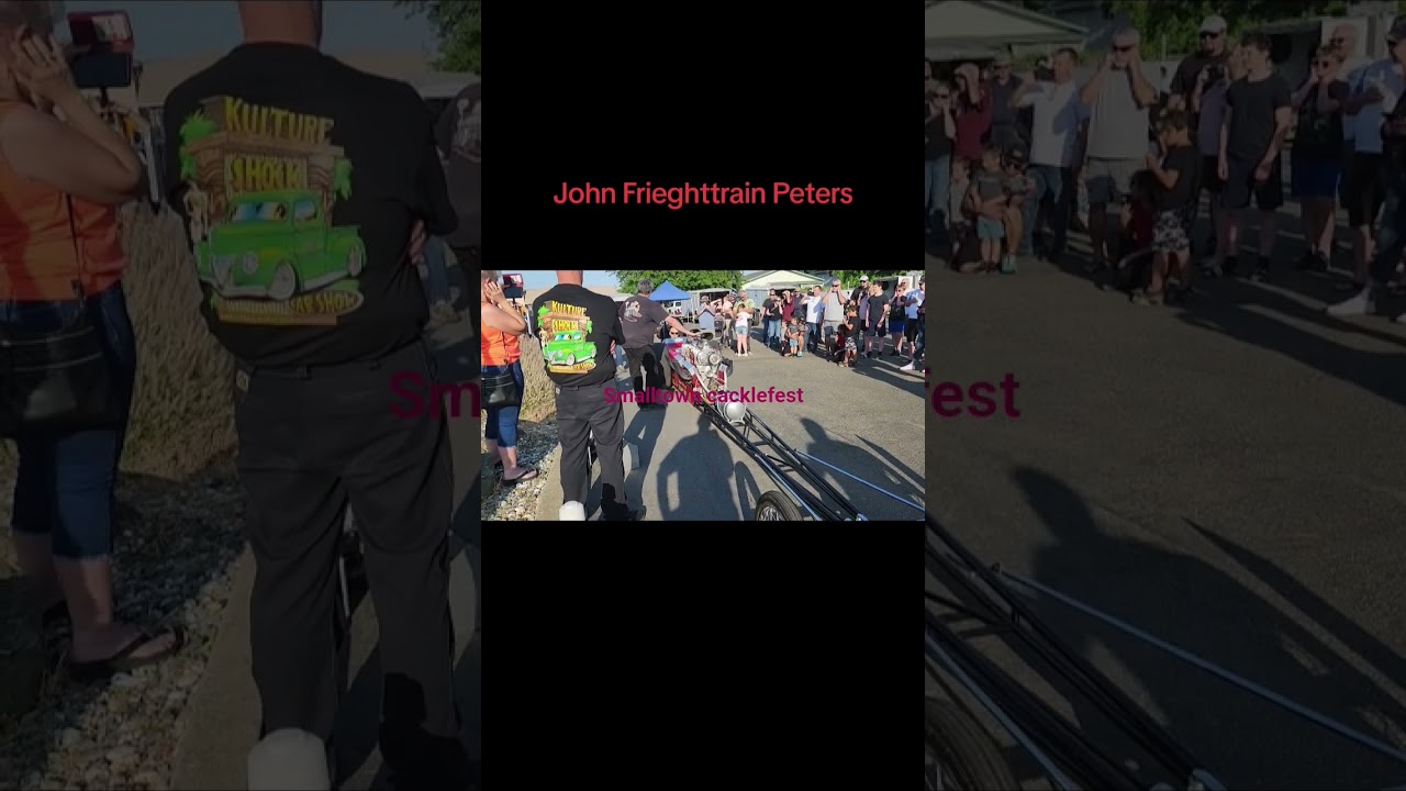 Friday night Cacklefest Lakeport ca John Frieghtrain Peters, local legendary car