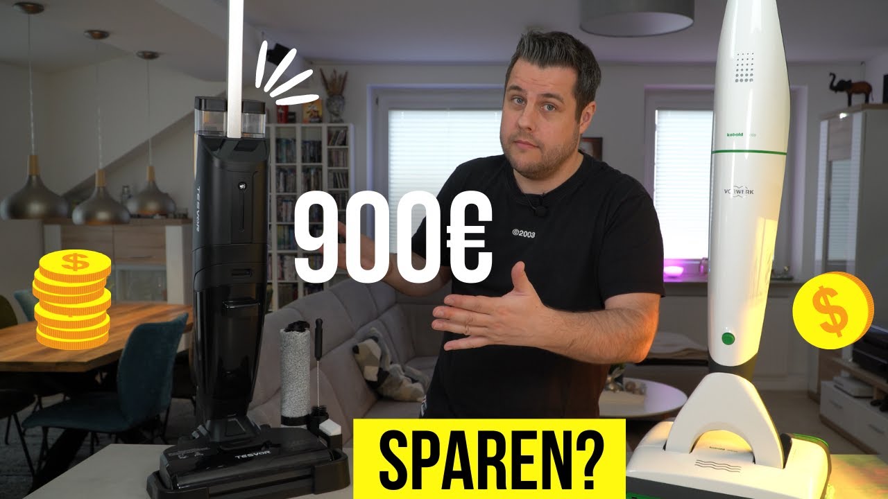 Vergleich Saugwischer Vorwerk VB100 vs Tesvor R5