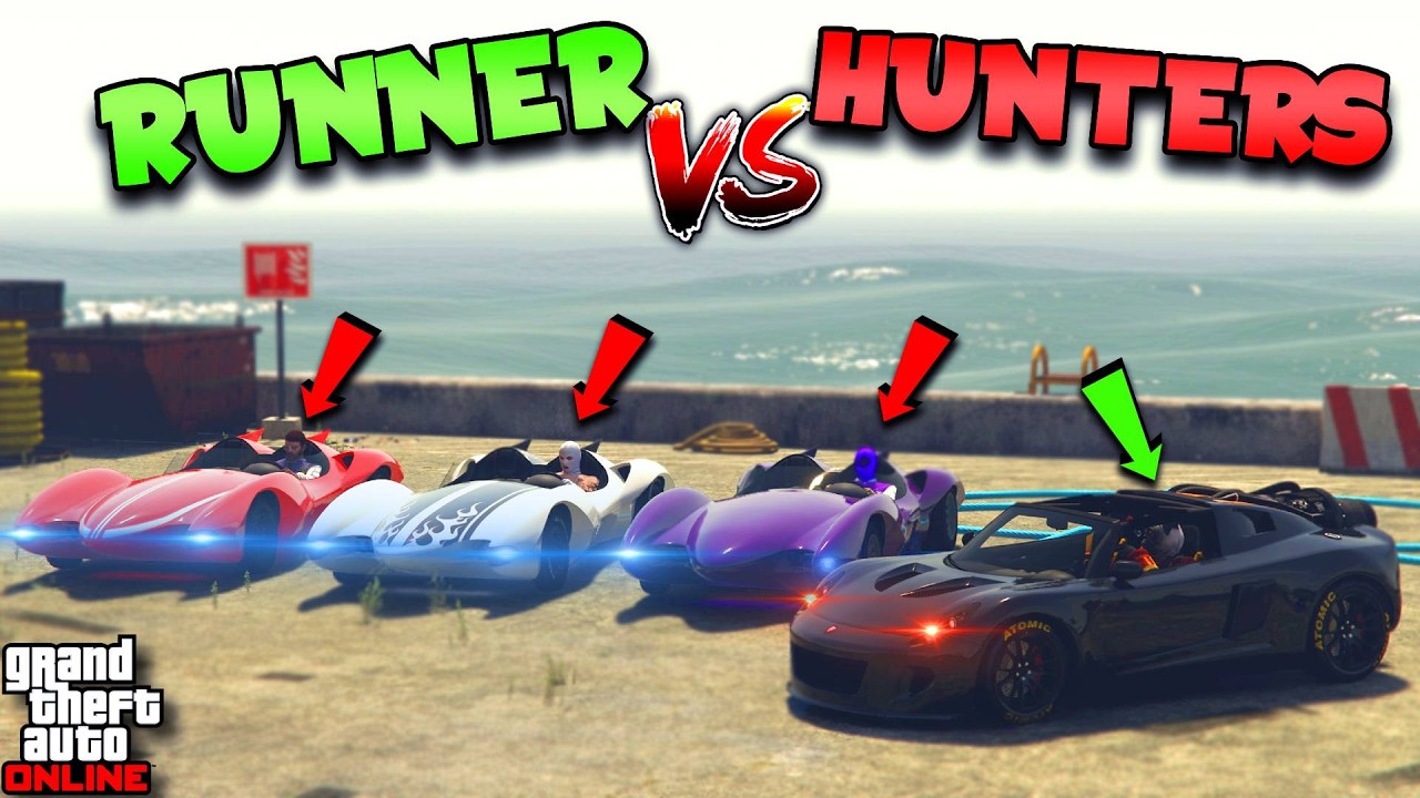 Rocket Voltic VS Scramjets! | GTA Online Manhunt