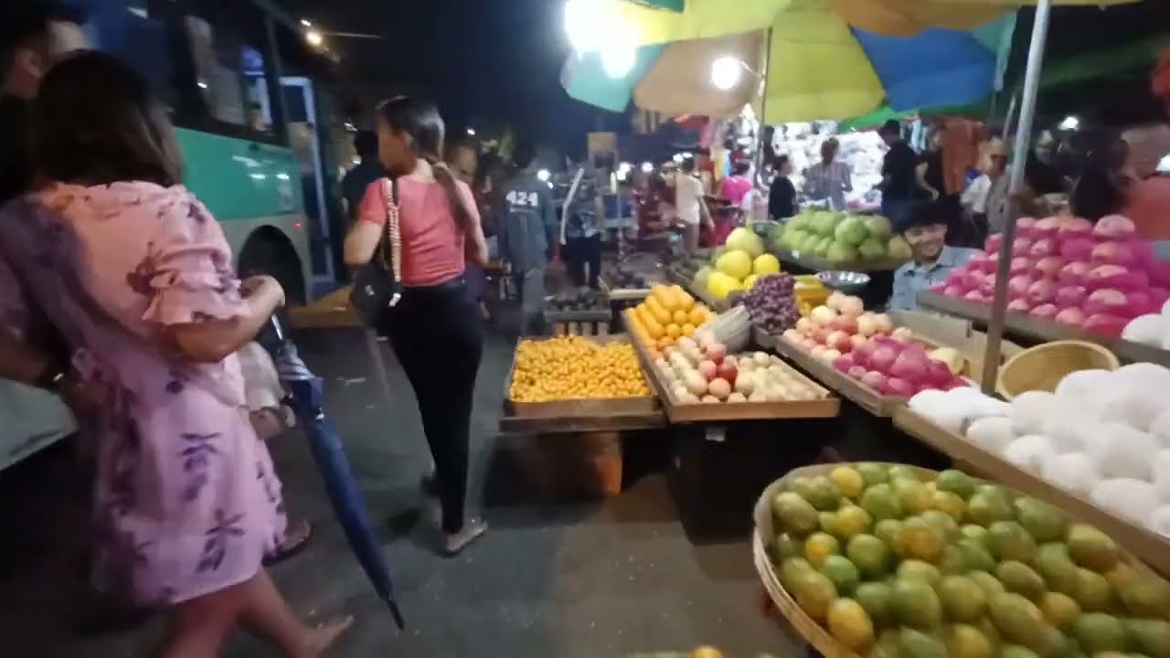 Evening Yangon ညနေခင်းအိမ်ပြန်ချိန်တာမွေဈေးနားတဝိုက်မြင်ကွင်း