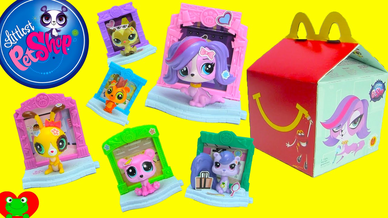 2015 McDonalds Happy Meal Toys Littlest Pet Shop