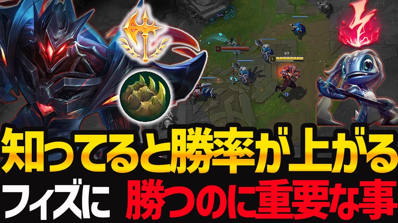 【ゼド vs フィズ ゼラス】殴られたらしっかり殴り返してますか？やられるだけになってませんか？ 平均レートグランドマスター