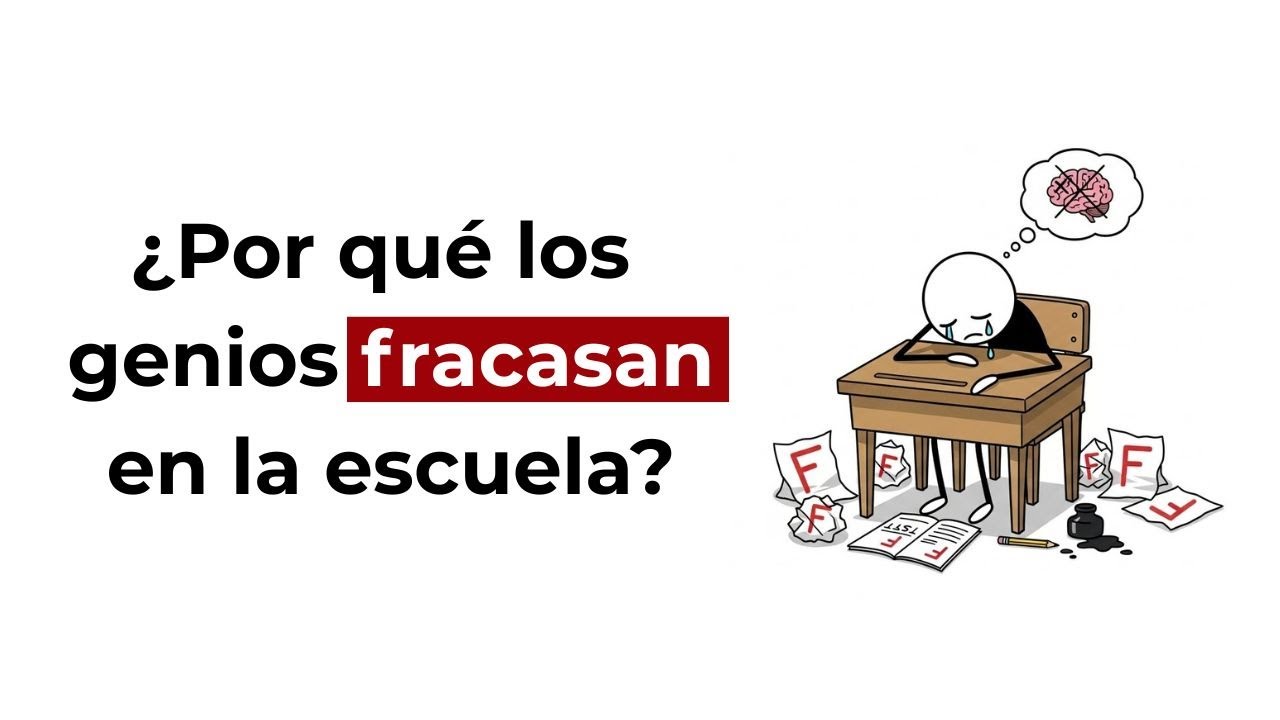 ¿Fracasas en clase? Podrías ser un GENIO oculto.