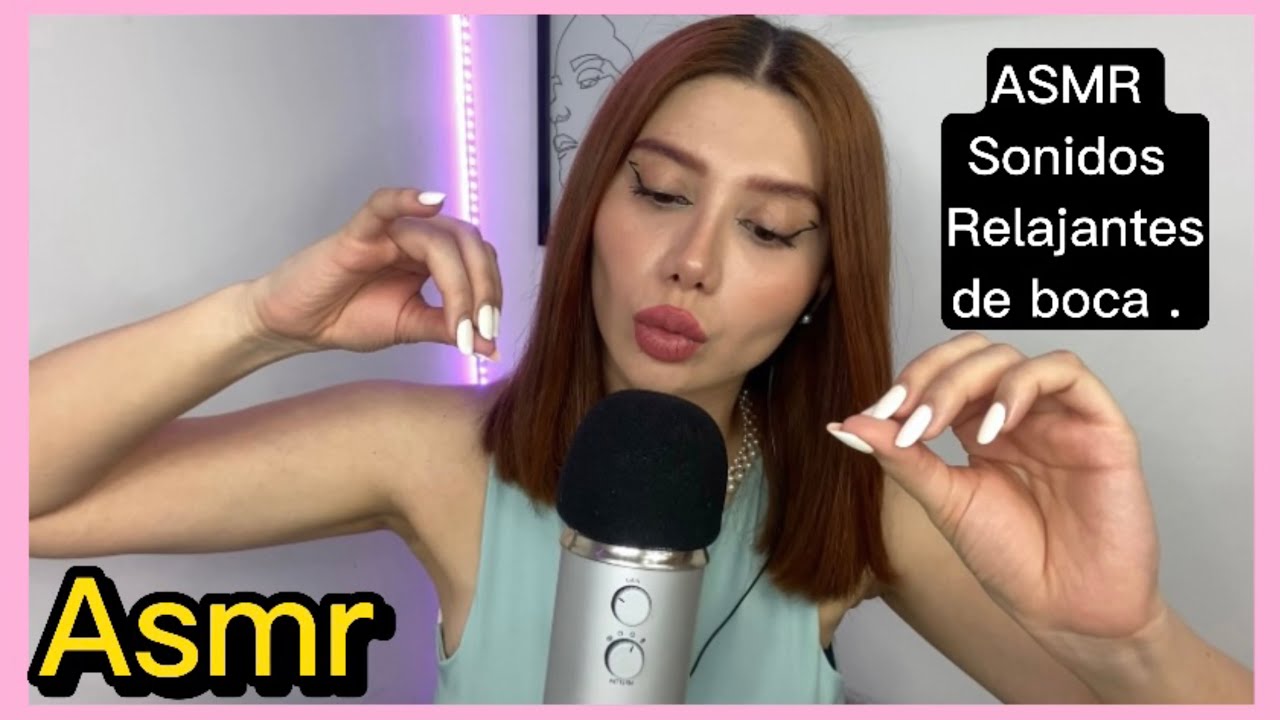 Asmr sonidos relajantes de boca para dormir | ASMR mouth sounds |  asmr inaudible | asmr con ale ❣︎