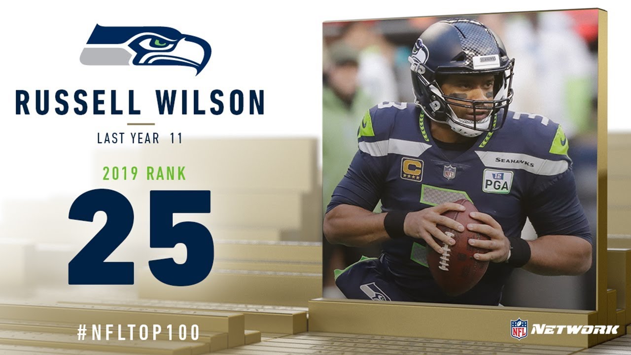#25: Russell Wilson (QB, Seahawks) | Top 100 Players of 2019 | NFL