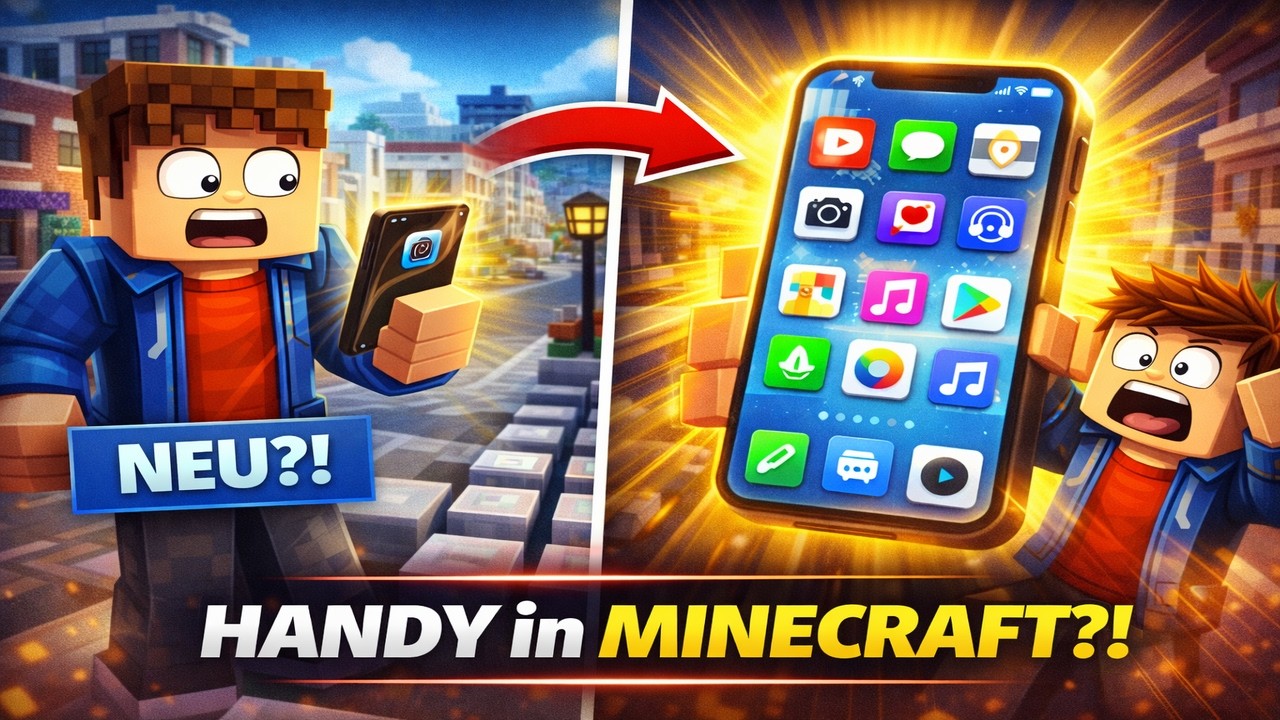 Minecraft Bayville 📱 Ich habe das HANDY gekauft & getestet! 😱