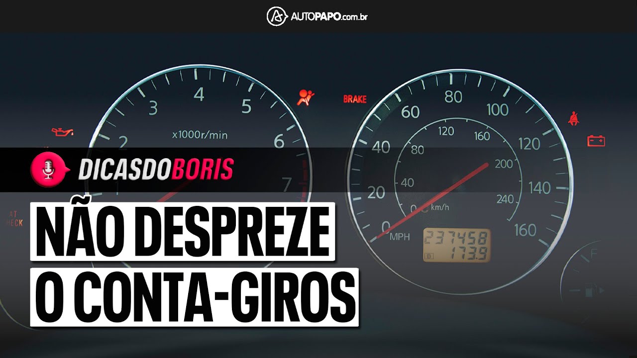 CONTA-GIROS &Eacute; O ALIADO DO BOLSO DO MOTORISTA