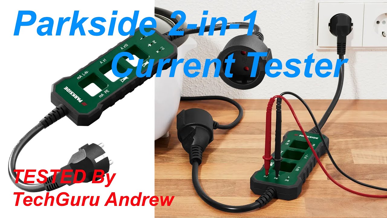 Тестер тока Parkside 2 в 1 PSMA 300 A1