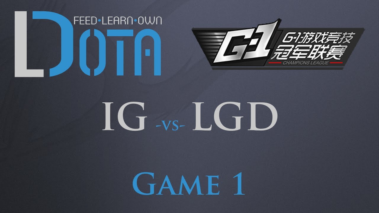 iG vs LGD - Game 1 (G-1 League Group Stages)