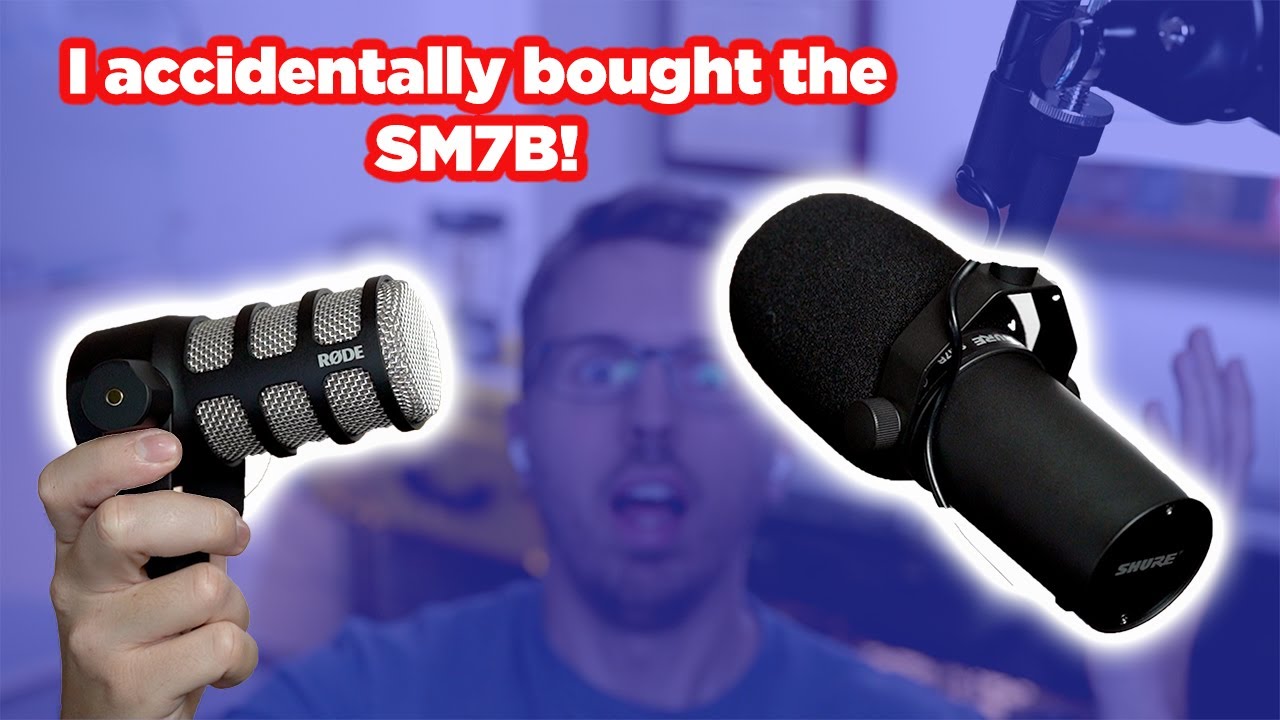 I accidentally bought the Shure SM7B! (Podmic vs. SM7B)