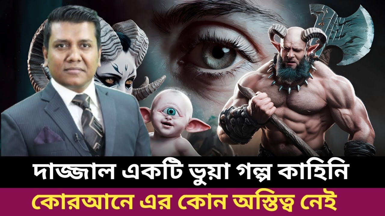 দাজ্জাল সম্পর্কে যত সব ভ্রান্ত ধারণা। Bangla Islamic lecture about Dajjal | Sajal Roshan |