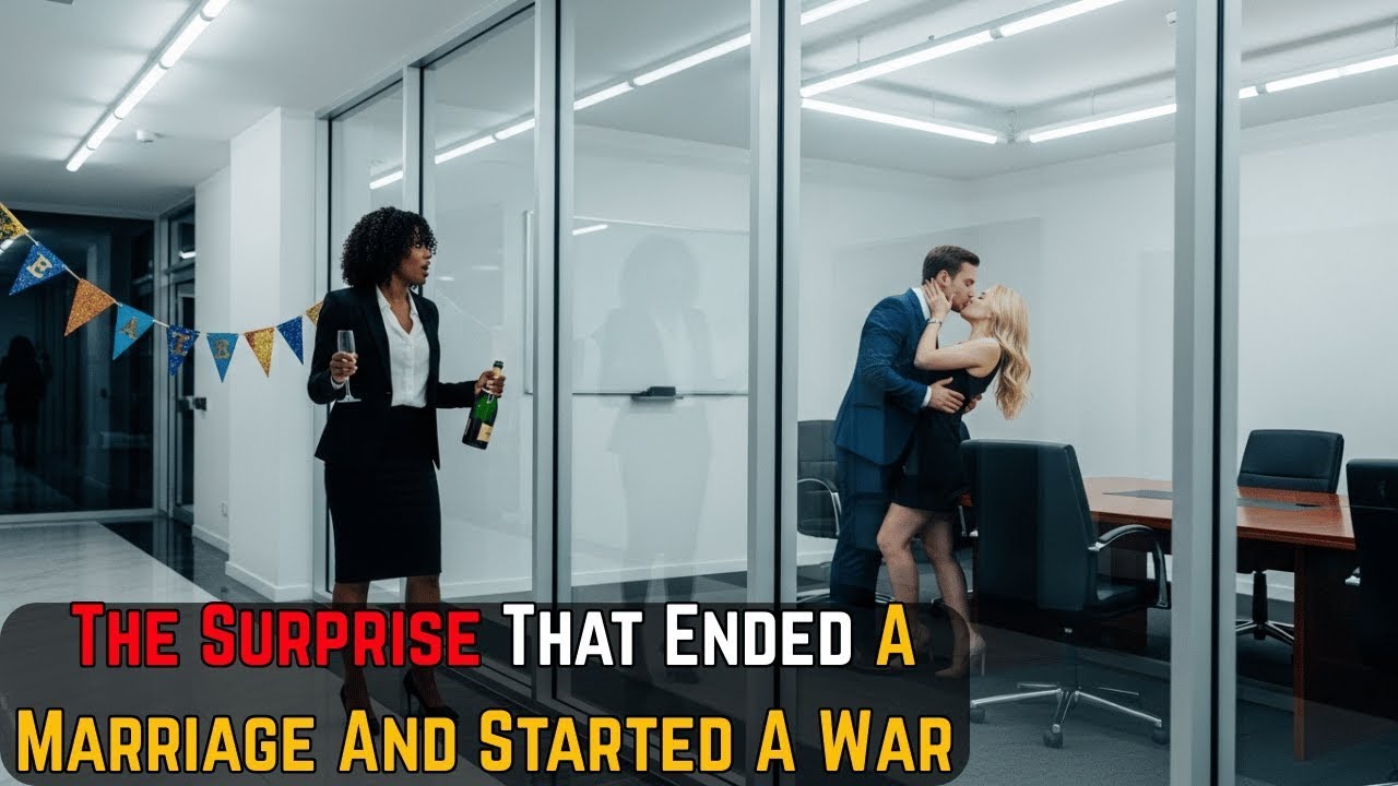 She Went To Surprise Her Husband After His Promotion — But Caught Him Kiss The Boss Instead