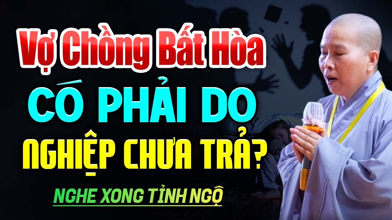 Vợ Chồng Lục Đục Bất Hòa Có Phải Do Nghiệp Chưa Trả? | SC. Thích Nữ Như Lan