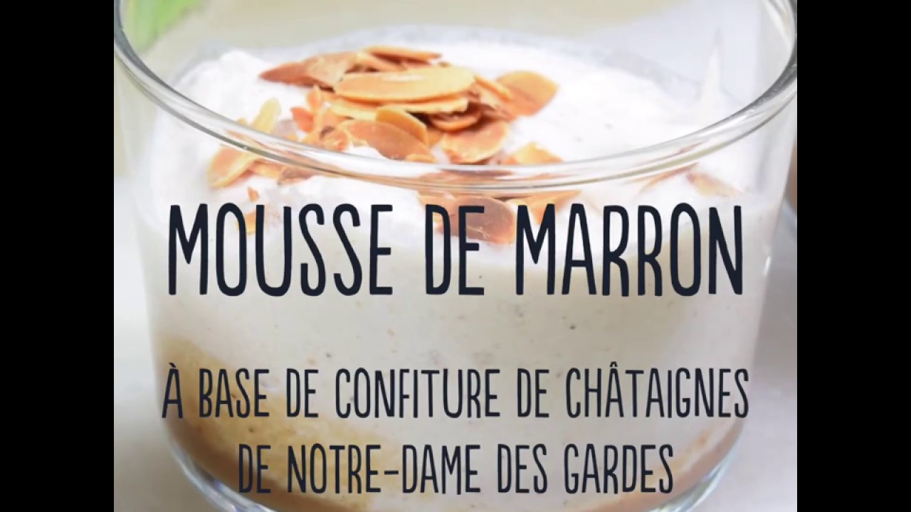 Recette&nbsp;: Mousse de marron &ndash; Divine Box